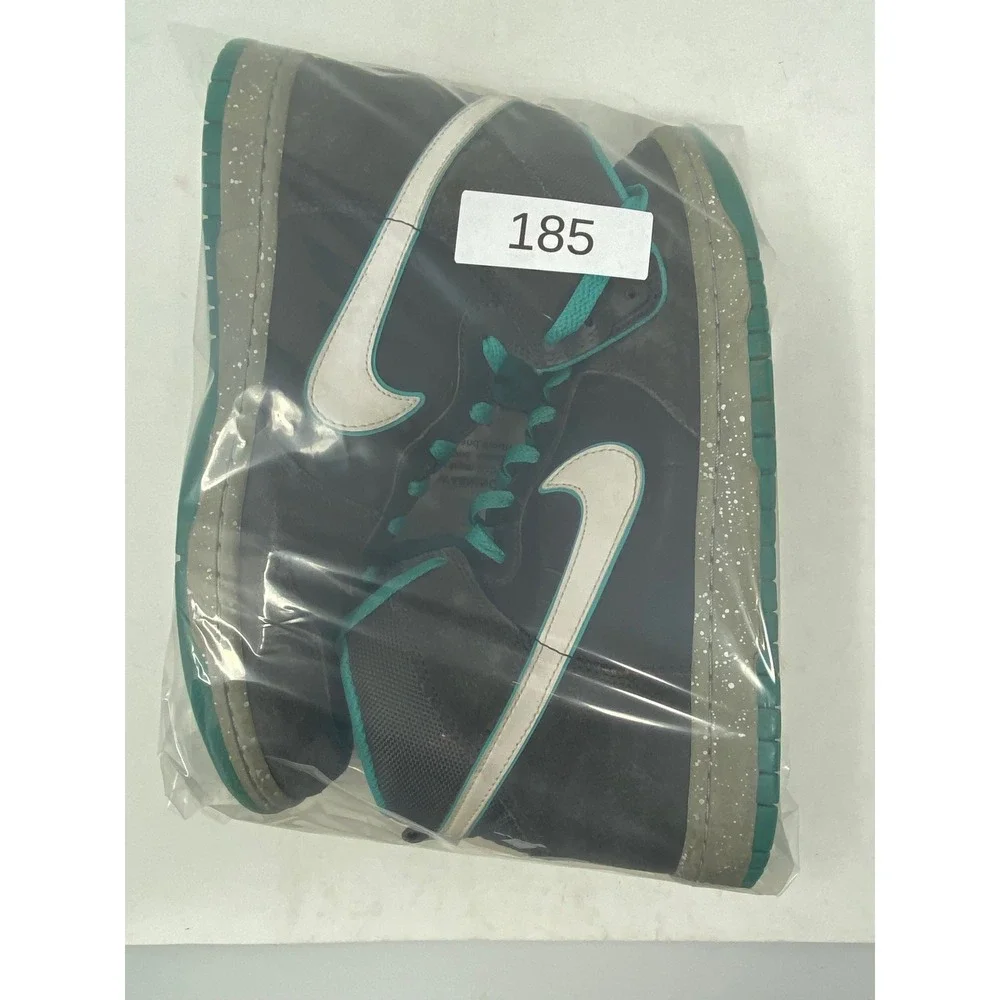 Nike Dunk High Dark Grey Dynamic Blue White Speckled 317982-052 Mens 11